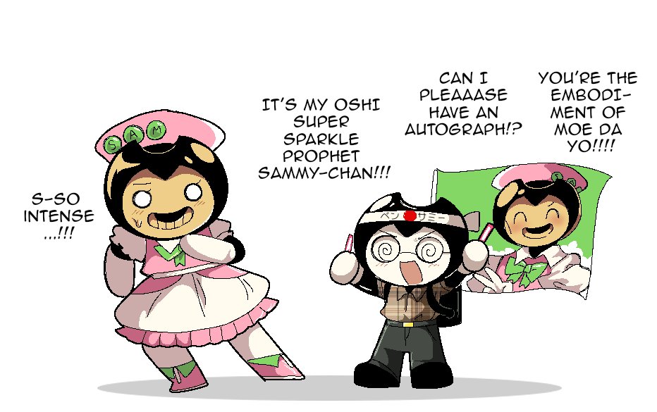 daily sammy x bendy tweet media