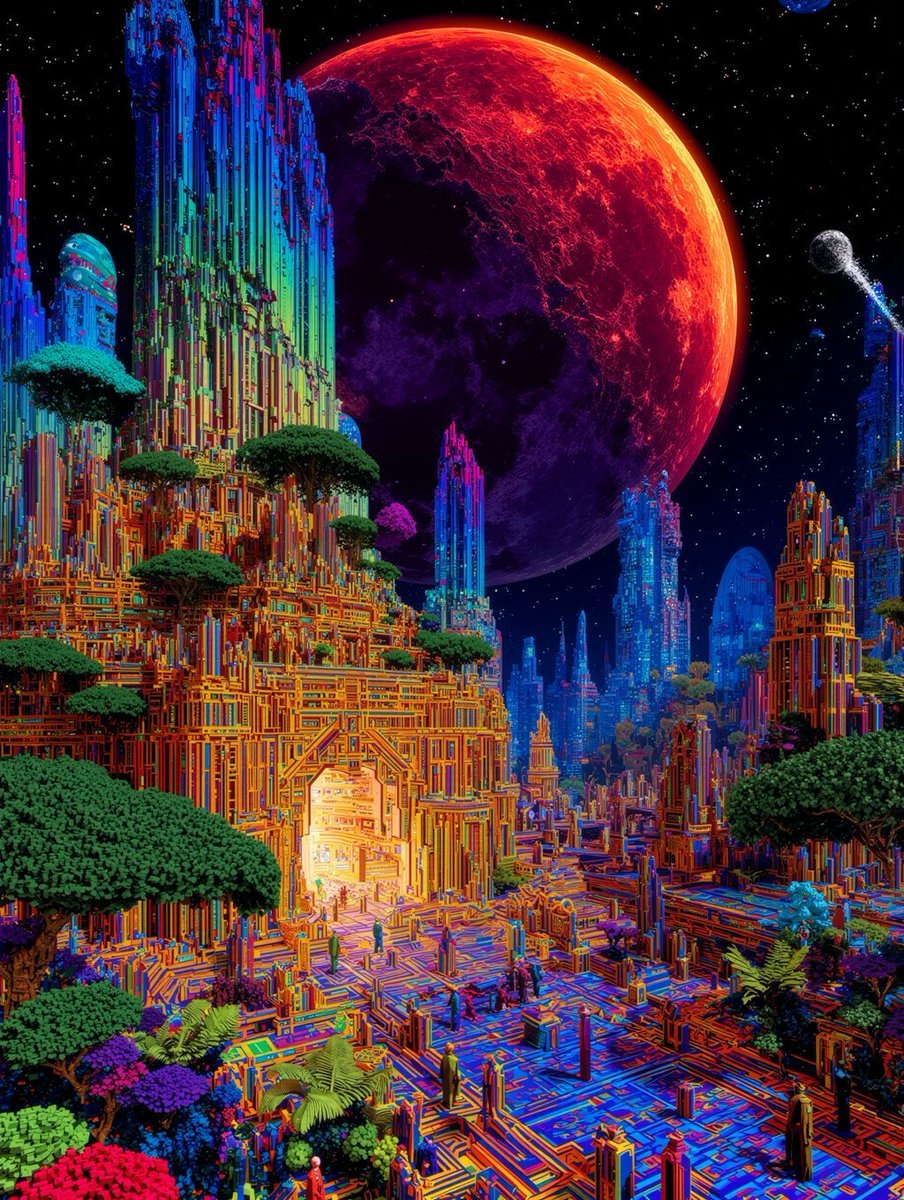 AstralPostcards's tweet photo. To the temple https://t.co/mYUOQxyr2w