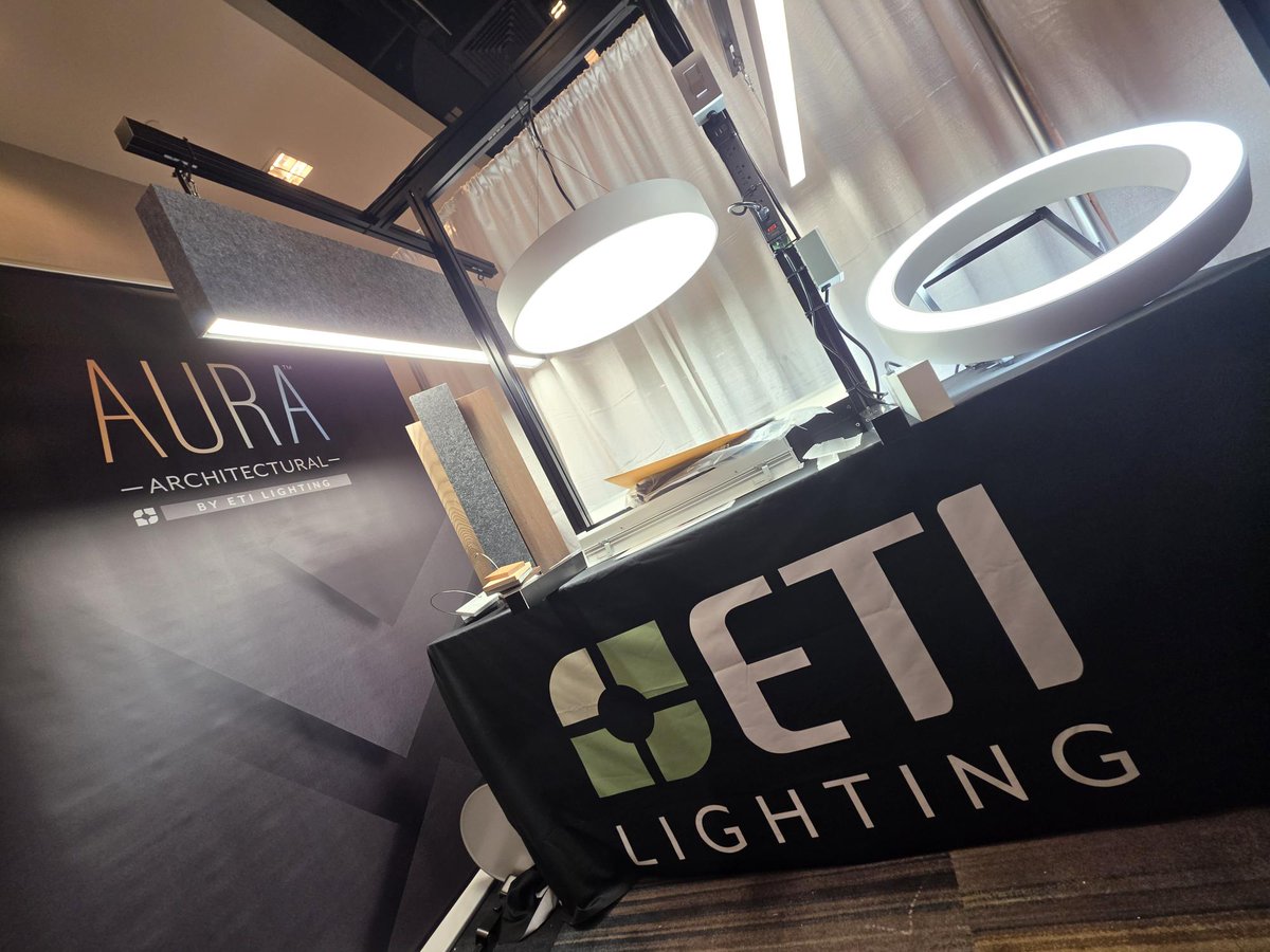 ETISSL's tweet image. Booth setup is underway 👀

If you’re attending LEDucation 2026, swing by Booth #4224—we’re showcasing new AURA Architectural products designed to elevate your next project.

Plus, we’ve got something special waiting for you.

#LEDucation #LightingDesign #LightingInnovation