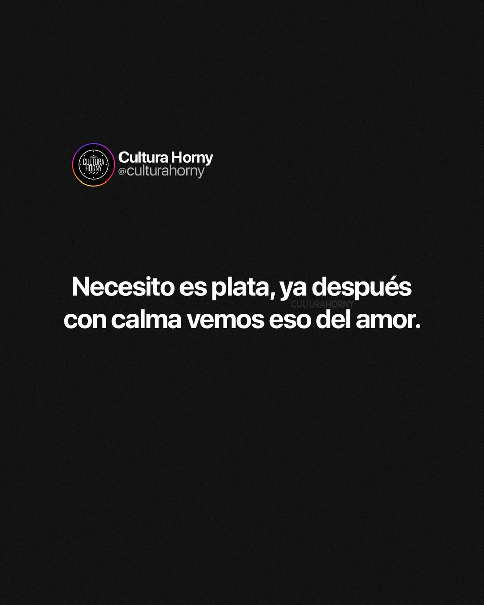 Cultura Horny tweet media