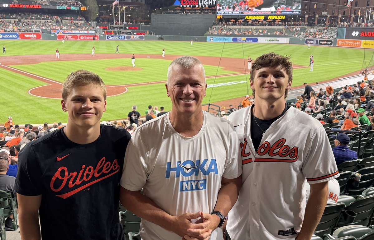 First game of year!  <a href="/Orioles/">Baltimore Orioles</a> <a href="/GeoffOnTheAir/">Geoff Arnold</a> <a href="/masnOrioles/">Orioles on MASN</a>