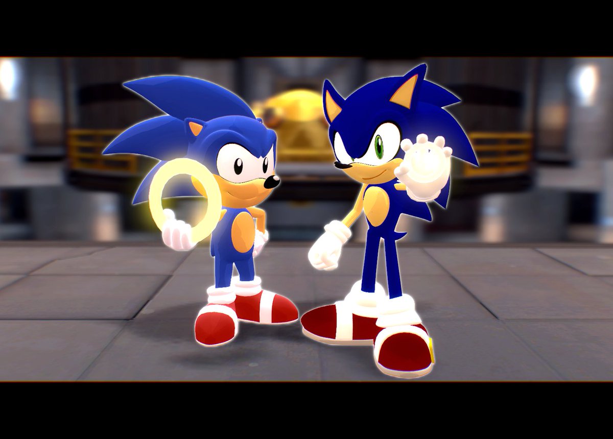 OriginSpeed_'s tweet photo. Sonic Generations: The Show... or something idk :V https://t.co/tH11D82uS8