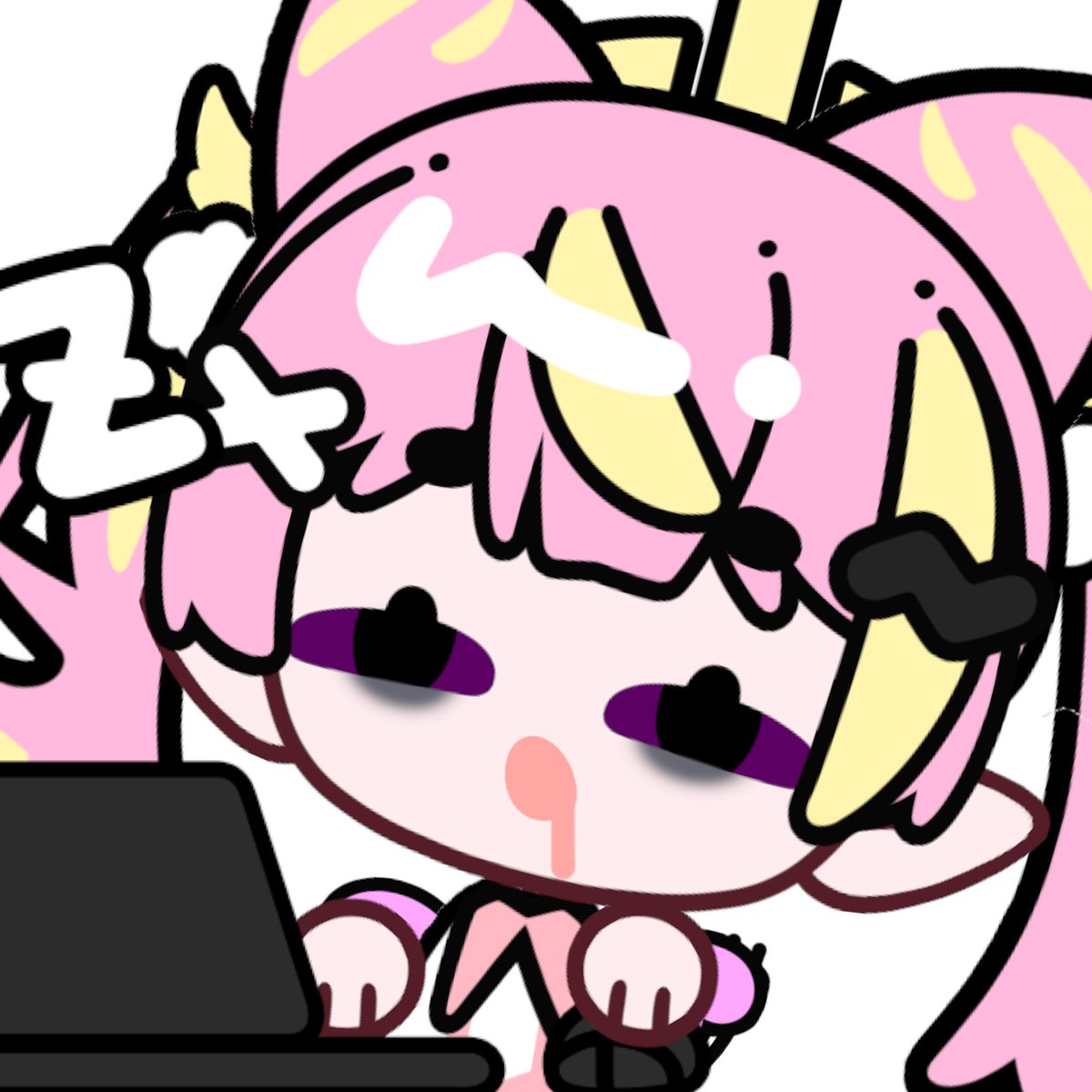 TennyoYui's tweet photo. i must... continue working...
half anniversary... so close...

work... work must be acomplished and done... https://t.co/tkIKwO55sv