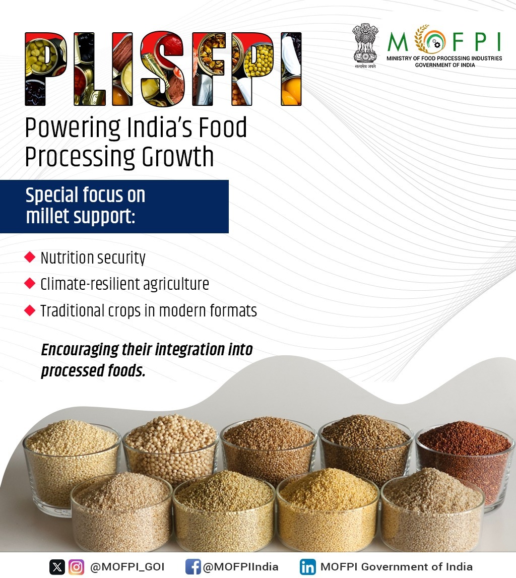 Ministry of Food Processing Industries tweet media