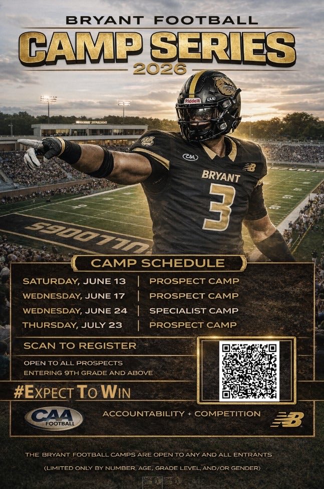 BPplunkett08's tweet image. Thank you Coach Merritt @CMerrittMT for the invitation to the Bryant University Prospect Camp. I am looking forward to the opportunity!  #ExpectToWin 

@BryantUFootball @pinecreek_fb @CoachHudsonPC @sixstarfootball @PrepRedzoneCO @CoPreps 

#AGTG #Recruiting #WR #DB