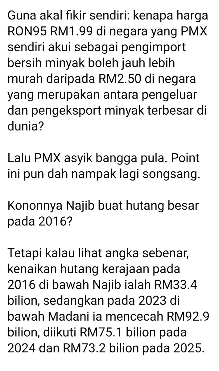 اکو انق ملايو جاتي tweet media