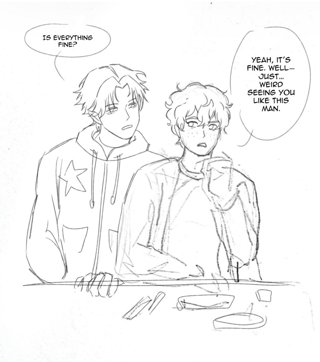 Pearl_z_P's tweet photo. [phm? au]

man idk 

#goldenduo #cpurpled #ctommy https://t.co/MRHCuEQxgQ