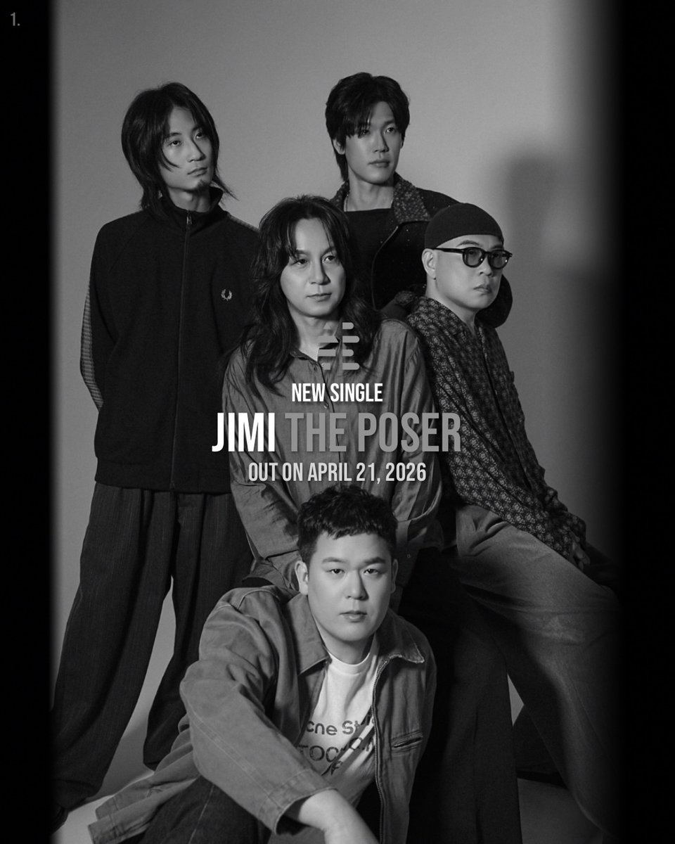 ABTB 4집 선공개 싱글 ‘Jimi the Poser’
4월 21일(화) 정오에 드디어 발매될 예정💿

새 보컬 이도경님 합류 이후 처음으로 공개되는 
음원 큰 박수와 함성으로 응원하고 기대합니다👏🏻

새 프로필 사진도 멋지고 일요일 공연 재밌겠다!