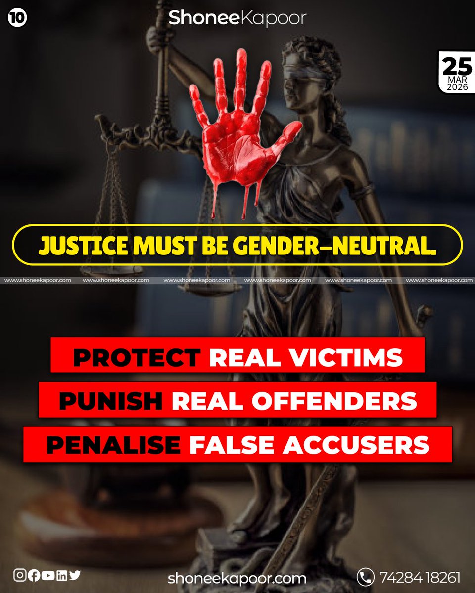 Racr2024's tweet image. All #Judges @indSupremeCourt @MLJ_GoI #HighCourt #FamilyCourt know #Wife #Lawyers file #Falsecases #DV in #Matrimonial #Divorce cases for harassing #Extortion,#Alimony How abt stopping them &amp;amp; preventing Misuse of #Laws.#FalseCases #DV in #Courts.  #GenderBiasedLaws #BanAlimony