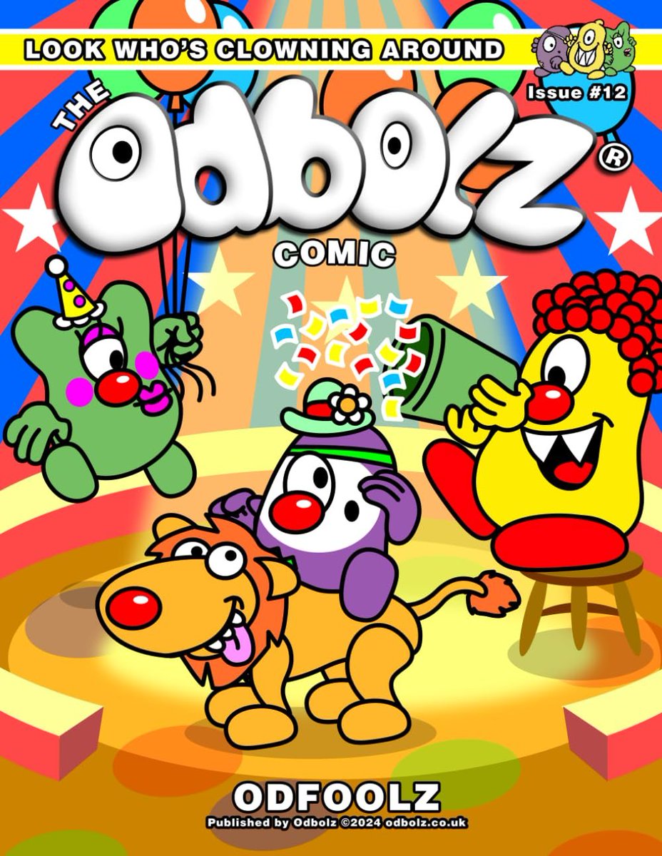 OdbolzComics's tweet image. #Comicbook #jokes Issue #12 ODFOOLZ 🤡
How do clowns pay for things?
With funny money 😂
odbolz.co.uk