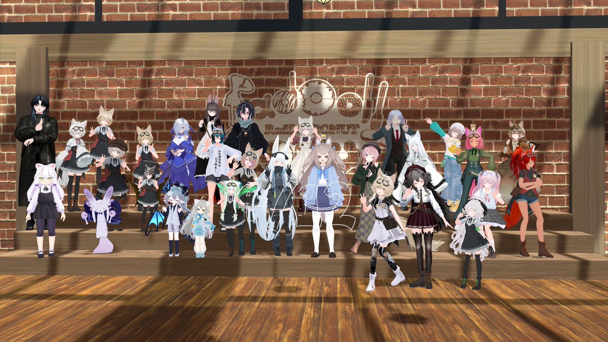 RadDollDonut ～ラドナツ～ tweet media