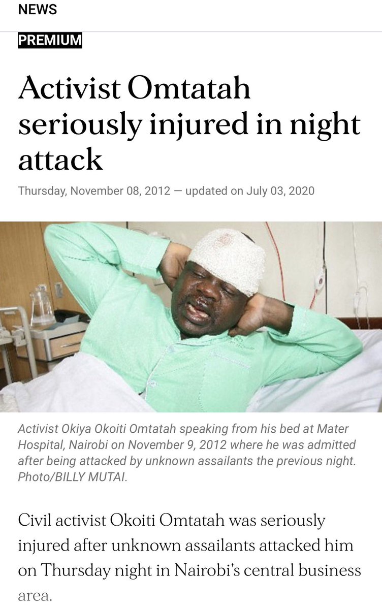 Okiya Omtatah Okoiti tweet media