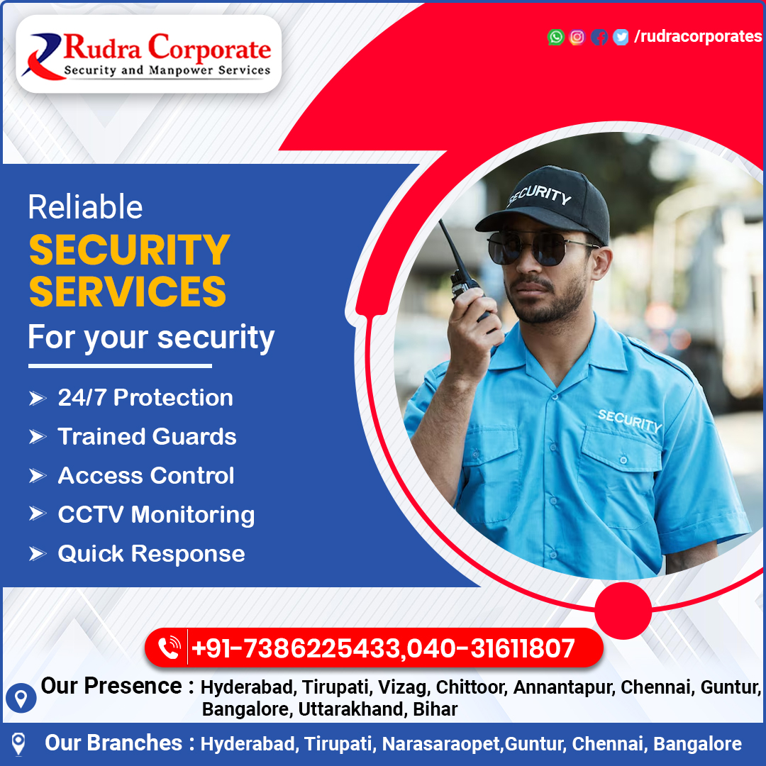 rudra_corporate's tweet photo. ๐๐๐๐๐ผ๐ฝ๐๐ ๐๐๐พ๐๐๐๐๐ ๐๐๐๐๐๐พ๐๐
๐๐ค๐ง ๐๐ค๐ช๐ง ๐๐๐๐๐ฉ๐ฎ & ๐๐ง๐ค๐ฉ๐๐๐ฉ๐๐ค๐ฃ
Contact Us: 073862 25433 | 040-31611807
#SecurityServices #24x7Security #TrainedGuards #CCTVMonitoring #AccessControl #SafetyFirst #SecuritySolutions #ProtectionServices https://t.co/0zqfZ0Dz4L