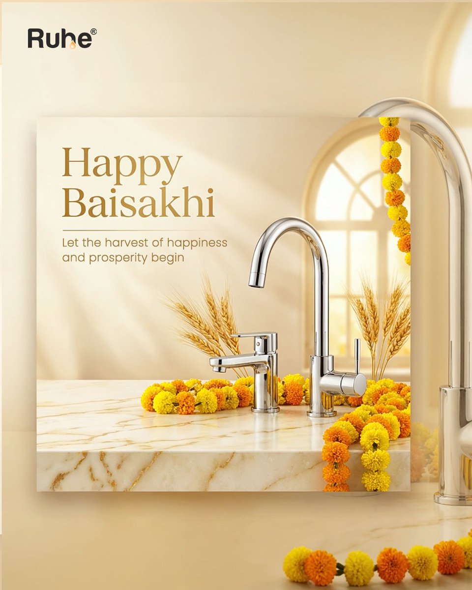 RuheIndia's tweet photo. Celebrating the spirit of Baisakhi — a time that marks new beginnings, abundance, and the rewards of patience and hard work. ✨🌾
#baisakhicelebration #baisakhi #FestivalVibes #RuheIndia https://t.co/XhZQeejZXv