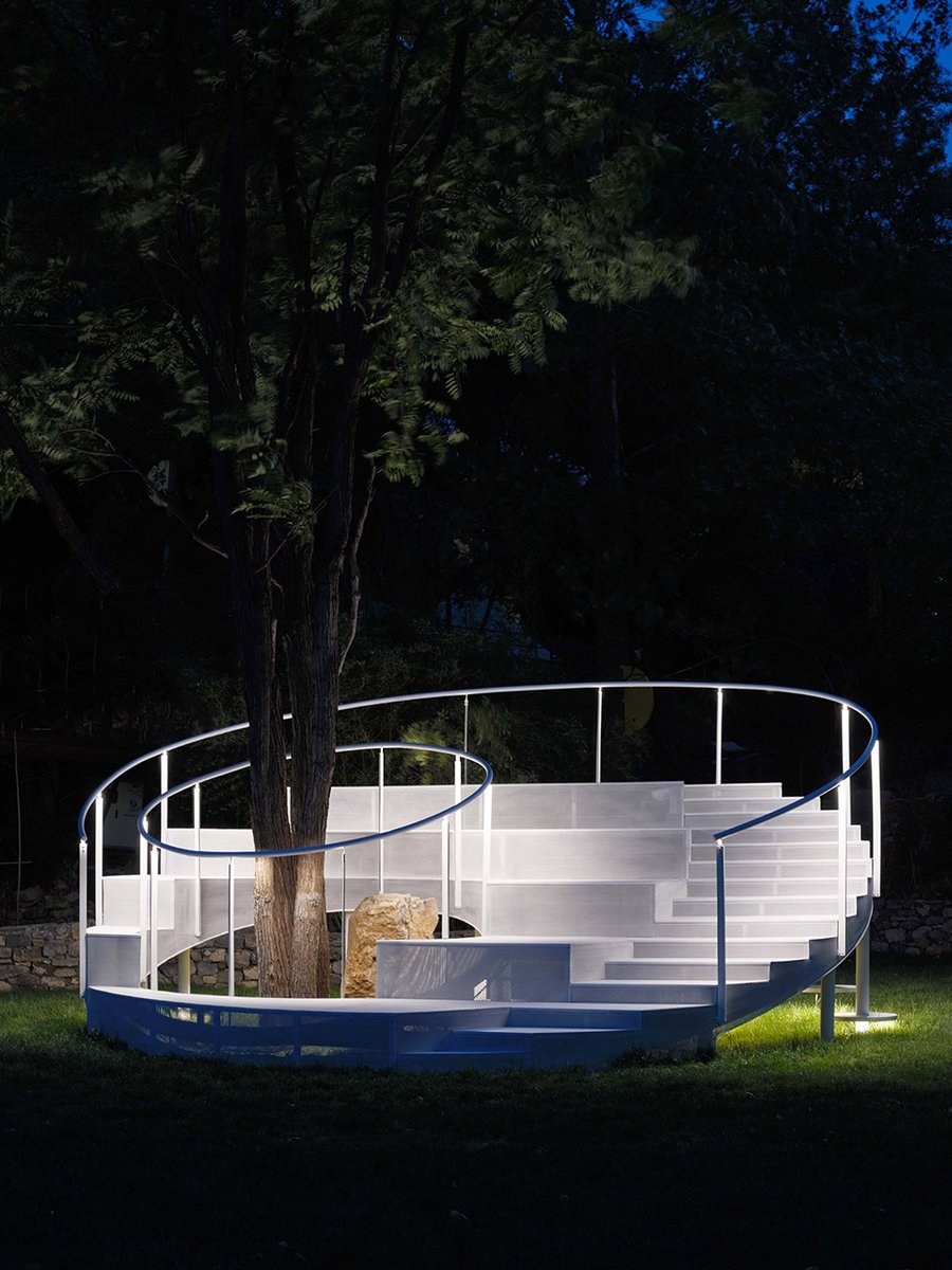 goooodofficial's tweet image. Circle Pit by Studio Clash
Spring beneath the trees
link: gooood.cn/circle-pit-by-…
Photographer: Studio Clash
#park #installation #art #design #steel #led