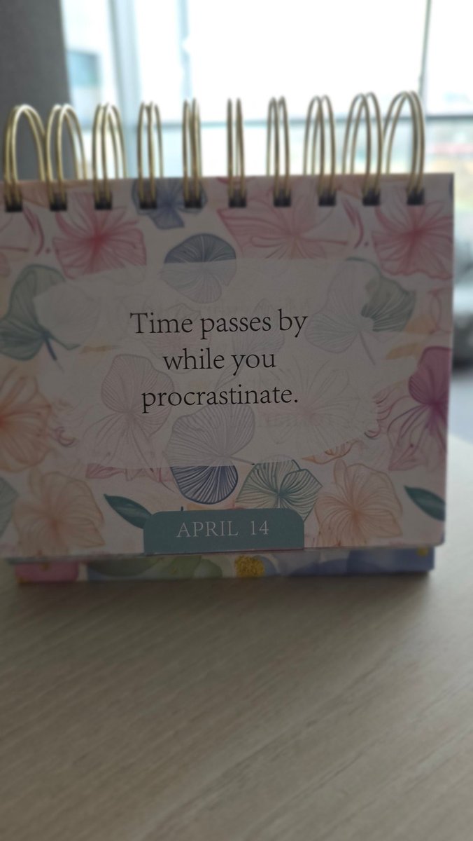 Dobr_DD's tweet image. A gentle wake-up call.
Let's not procrastinate.
Whatever is important to us, let's do it.
#Life
#DoIt