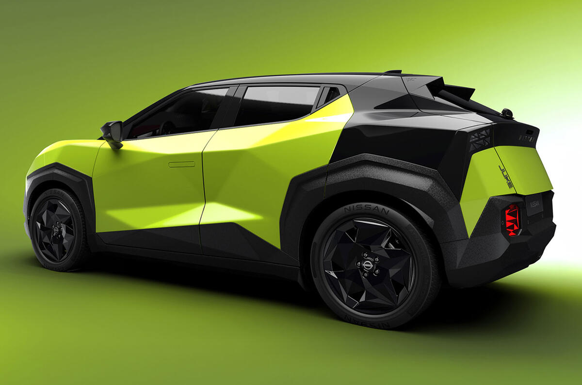 autocar's tweet image. Woah... Nissan said the new #Juke would be a 'Marmite car' - and here it is! What do you think?

All the details here: autocar.co.uk/car-news/elect…