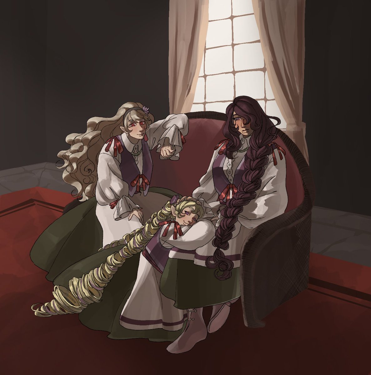Portrait of Nohr’s princesses