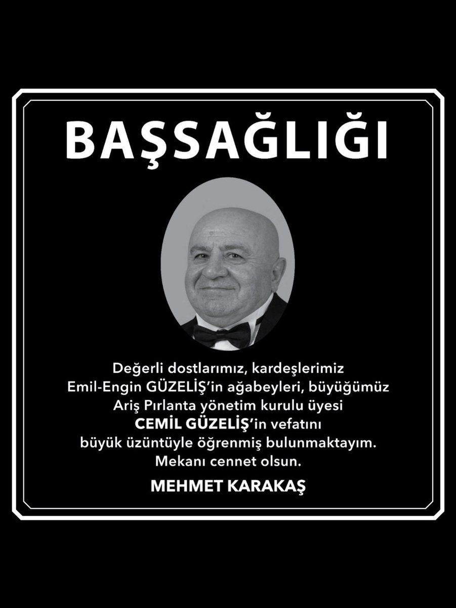 mehmet karakaş (@karakas1899) on Twitter photo 