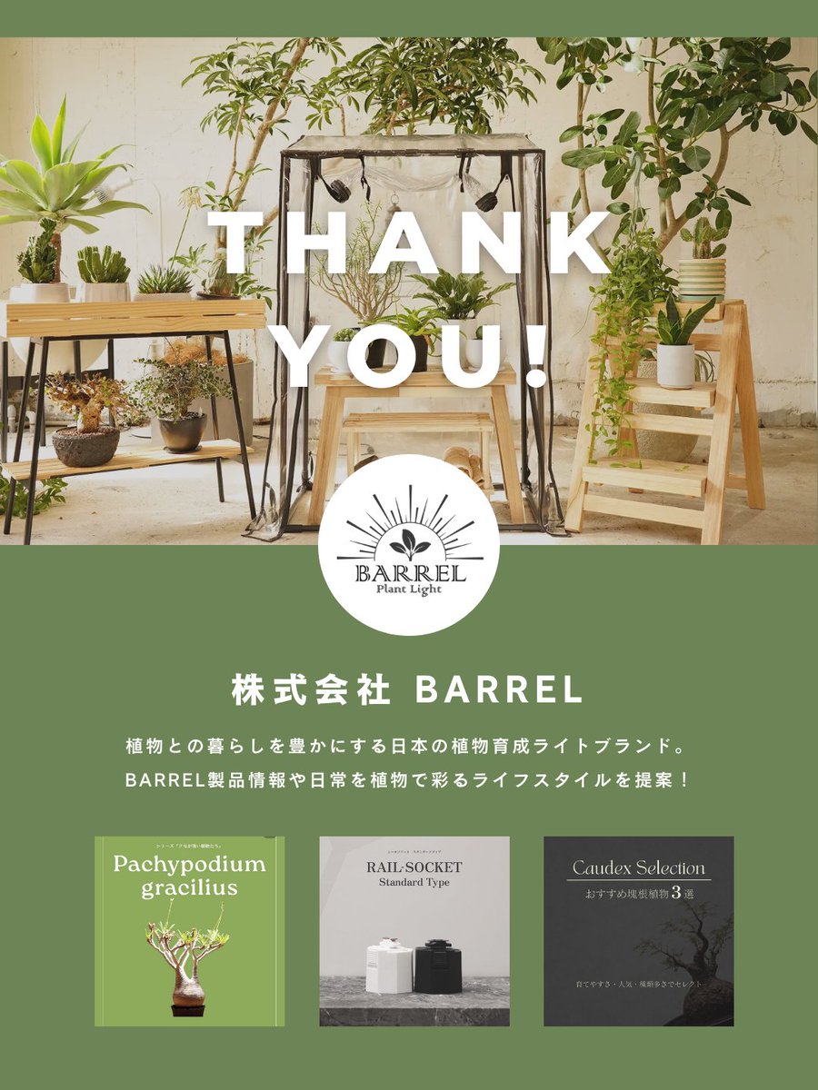 barrel_co_ltd's tweet image. 広範囲をやさしく照らす、パネル型の植物育成ライト。

面で光を届ける設計により、葉焼けを抑えながら植物の光合成をサポートします。

薄型で棚やラックにも設置しやすく、防水仕様のため水やり時も安心。

#BARREL #観葉植物 #インテリアグリーン #植物のある暮らし
