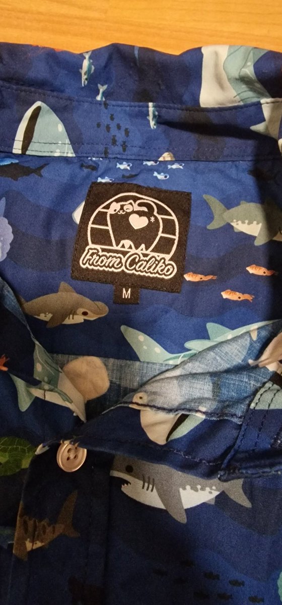 🦈 Check out my new shirt, 'tis fishy