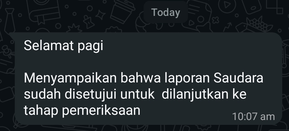 Secara hirarki di laporkan ke yang tertinggi, krn masyarakat lapor ke atas namun tidak di tanggapi dgn benar. Sehingga lapor ke hirarki yg lebih tinggi lg di tanggapi dgn benar.
Lets see apa tanggapan mereka setelah di tegur oleh hirarki di atasnya.