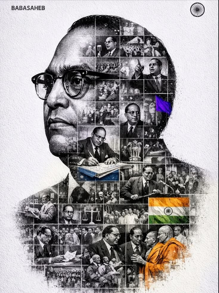 Remembering the father of Indian constitution Dr B. R. Ambedkar on his 135th birth anniversary. 💙🇮🇳#AmbedkarJayanti