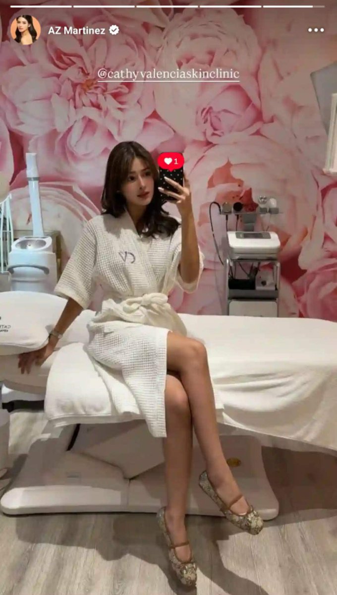 Az's pamper day at Cathy Valencia Skin Clinic
- update from Az's IG Story

instagram.com/stories/_azmar…

#AzMartinez|<a href="/_AZMartinez/">AZ Martinez</a>
