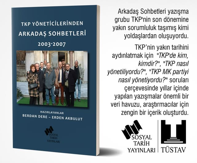 tufansisli2's tweet photo. İZMİR KİTAP FUARI 17-26 NİSAN 2026
TKP’nin yakın tarihini aydınlatmak için çeşitli sorular çerçevesinde yıllar içinde yapılan yazışmalar önemli bir veri havuzu, araştırmacılar için zengin bir içerik oluşturdu.
#TKP #TÜSTAV #MustafaSuphi #ATILIM #tbkp #tip #tarih #kitap https://t.co/7DUfKqhYKi