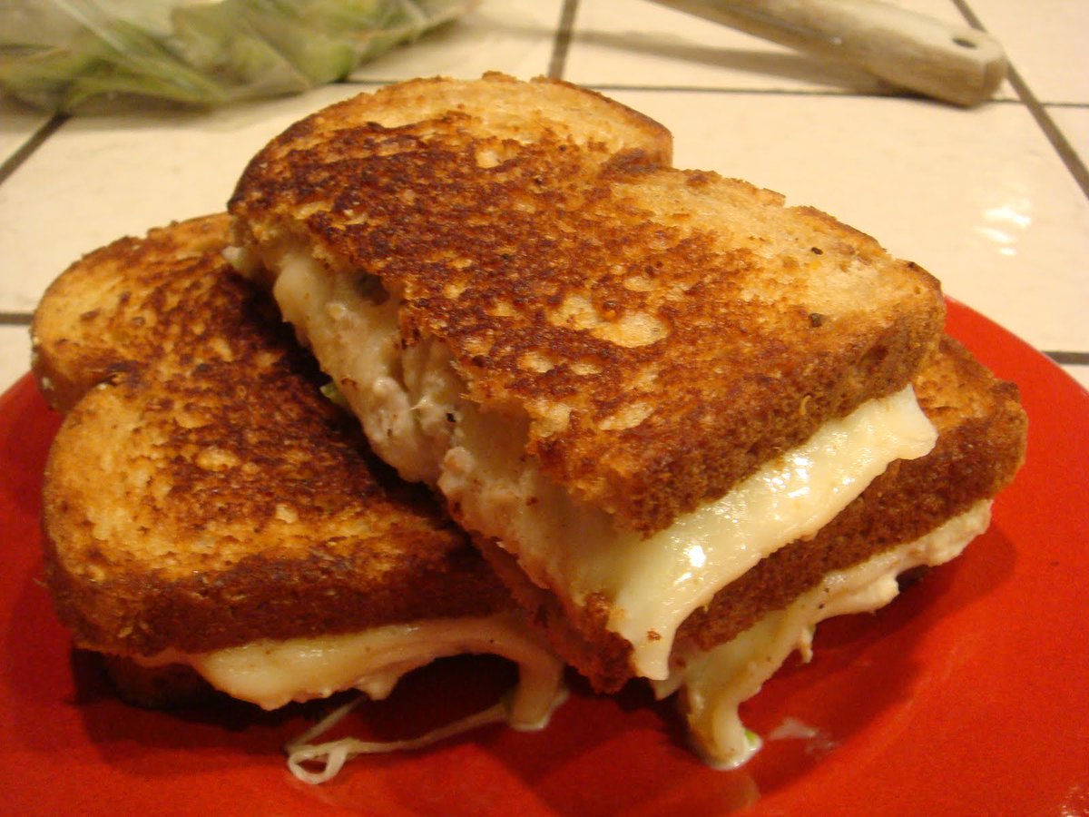 Boys to bed. Tommy, Kevy, Shaun and me have late night wine relaxed time. With grilled cheese sandwiches.