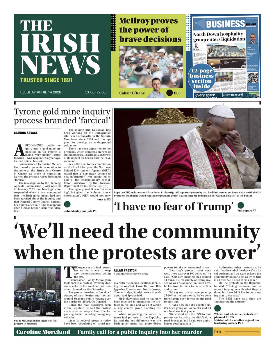 The Irish News tweet media