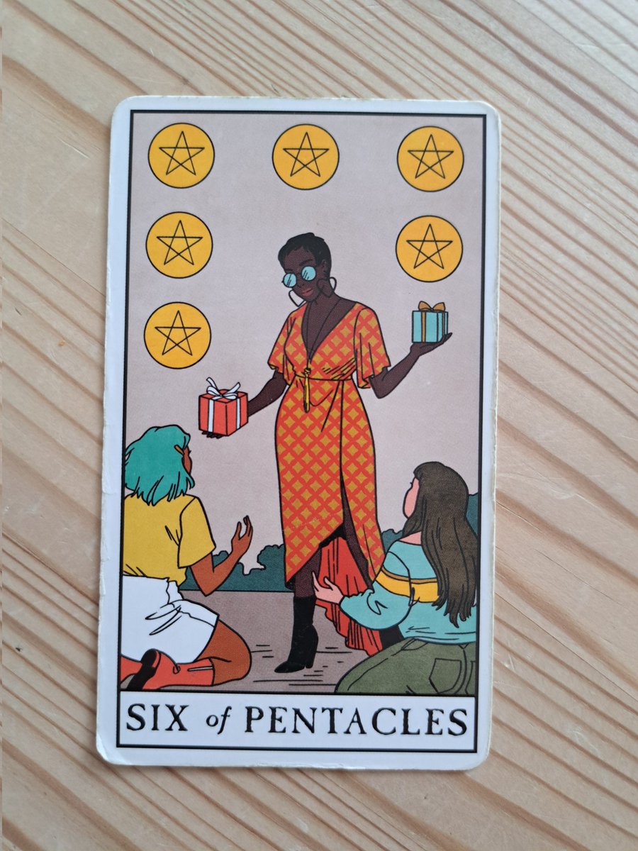 Laurajk32's tweet image. Today's card is 6 of Pentacles 

It's time to address your finances if there's more money going out than coming in.

#finances #budget 

#tarot #tarotmessage #LauraJK32