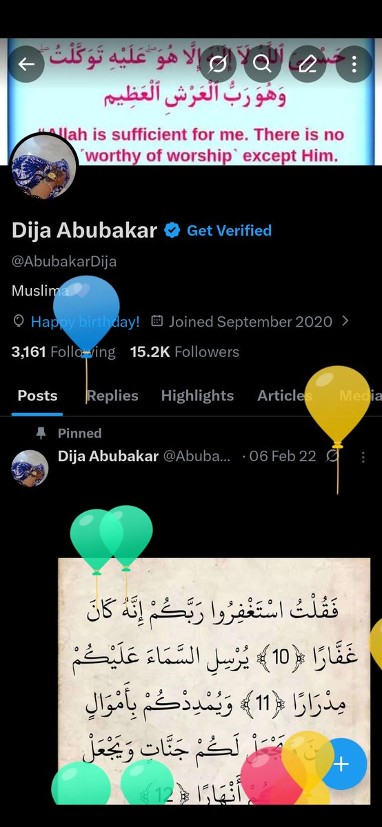 AbubakarDija's tweet image. Another year of being fabulous, Happy birthday to Me. Please say a prayer 😊