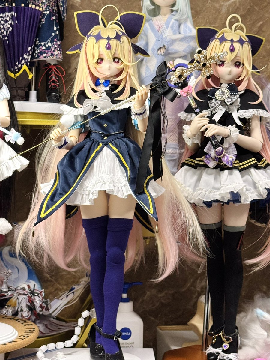 まるでゴミを見るような?目
👀‼️

……にも見えなくもない、凛々しく圧倒感を持って相手を見下ろすキュアアルカナシャドウ様ドール、クールタイプ!😎(初登場シーンイメージ) 