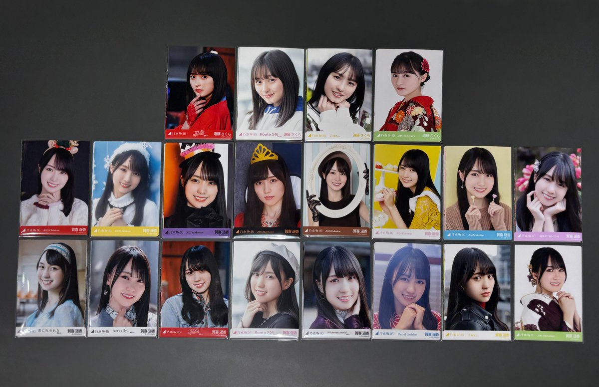 乃木坂46 生写真 】 個別生写真の5種セットが多数入荷いたしました