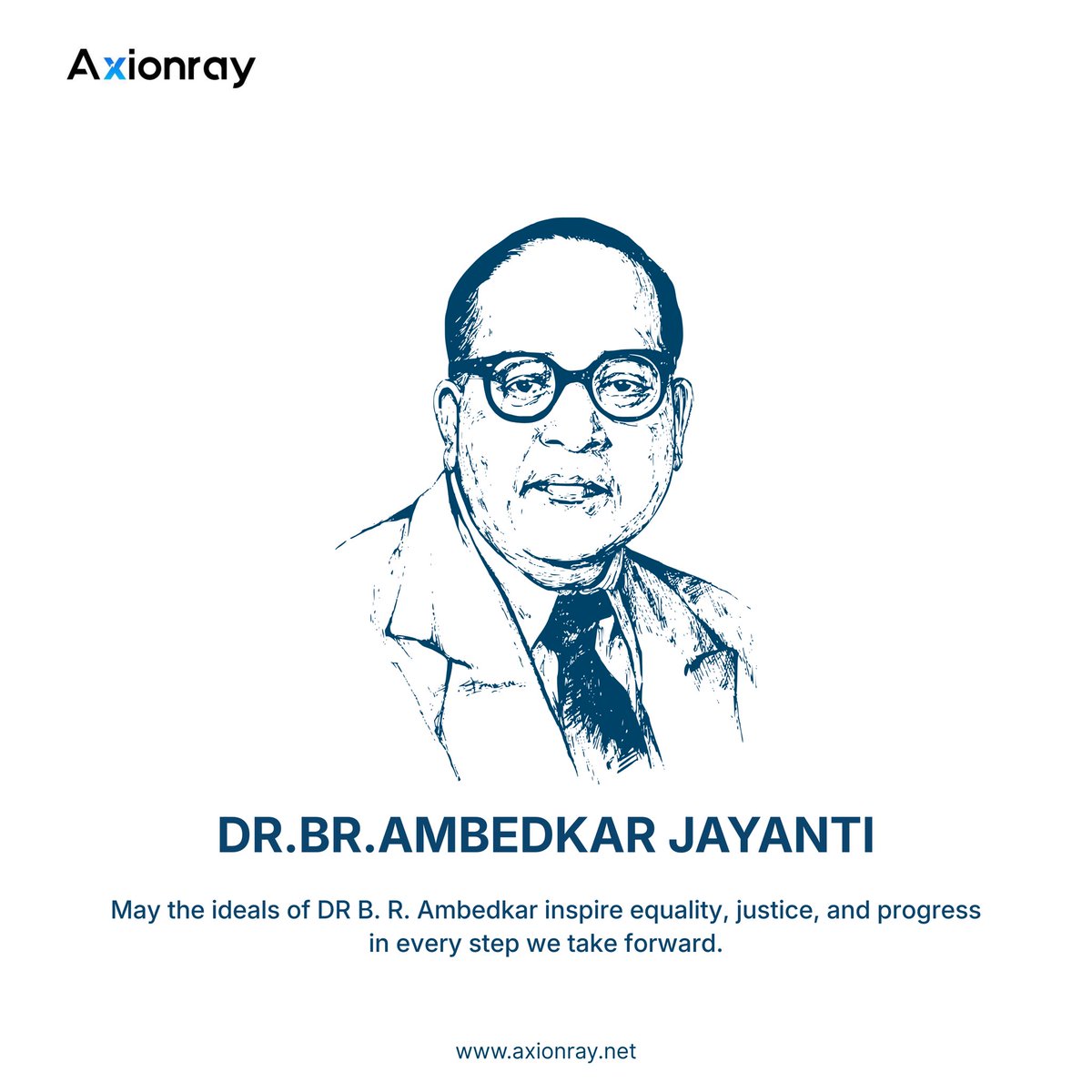 axionray_india's tweet image. Remembering B. R. Ambedkar and his enduring vision of equality, justice, and progress.

#AmbedkarJayanti #Respect #Equality #Progress #Axionray