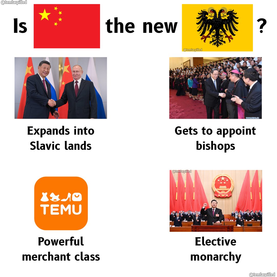 Before jumping to the conclusion that America is the new Holy Roman Empire, we must consider other claimants