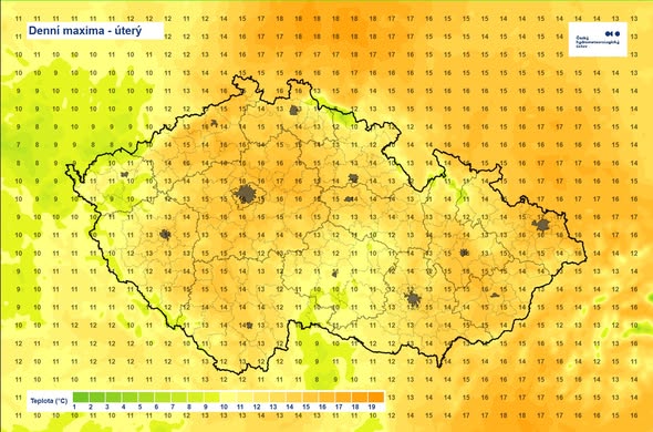 Český hydrometeorologický ústav (ČHMÚ) tweet media
