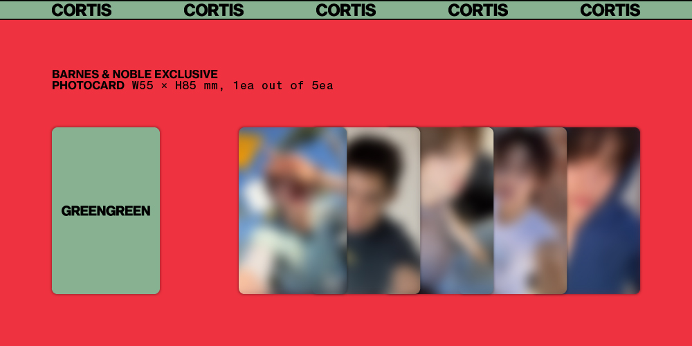 cortis_bighit's tweet image. COER, are you ready to go 'GREENGREEN'?
Check out the exclusives and grab yours today 🔥

✅ Pre-save &amp;amp; pre-order now
cortis.lnk.to/GREENGREEN

[Exclusives]
Target (1ea of 5ea)
Walmart (1ea of 5ea)
Barnes &amp;amp; Noble (1ea of 5ea)

#CORTIS #코르티스 #GREENGREEN