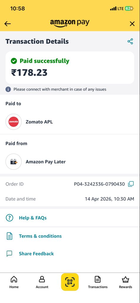 rajputgovind08's tweet photo. @zomatocare Ordered at 10:28 AM, cancelled at 10:30 AM (within 2 mins), yet full amount charged as “cancellation fee”.

No order received, no service given. This is unfair.

Requesting full refund ASAP or I’ll escalate to Consumer Helpline.

#Zomato #RefundIssue https://t.co/6QWGcEfMlO