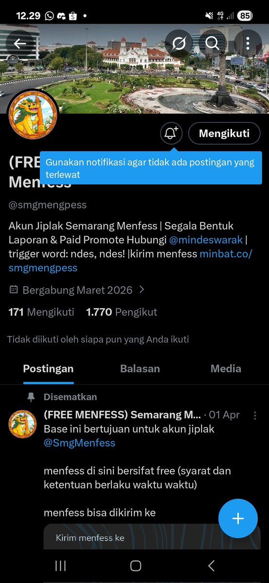 filaess_'s tweet photo. @SmgMenfess Done bang https://t.co/Gdlmc208nV