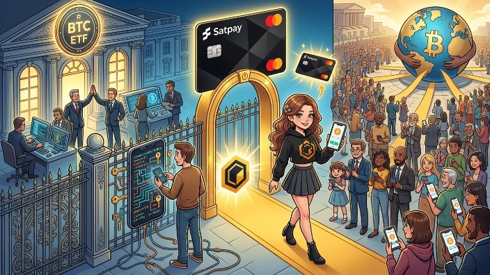 From ETFs to Everyday Users, How Bitcoin Is Reaching Everyone?

Bitcoin adoption didn’t happen overnight.

First came institutions.
With Bitcoin ETFs, big players finally had an easy regulated way to enter the space.

That was a major turning point.

What did ETFs actually do?