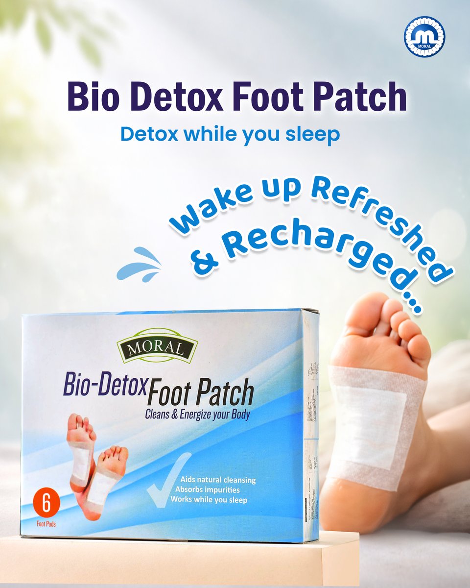 BharatMoral's tweet image. Detox while you sleep 😴
Wake up refreshed &amp;amp; recharged

#detoxpatch #nightroutine #wellnesscare #healthyhabits

BUY NOW FROM: 🌐morallifestyle.in