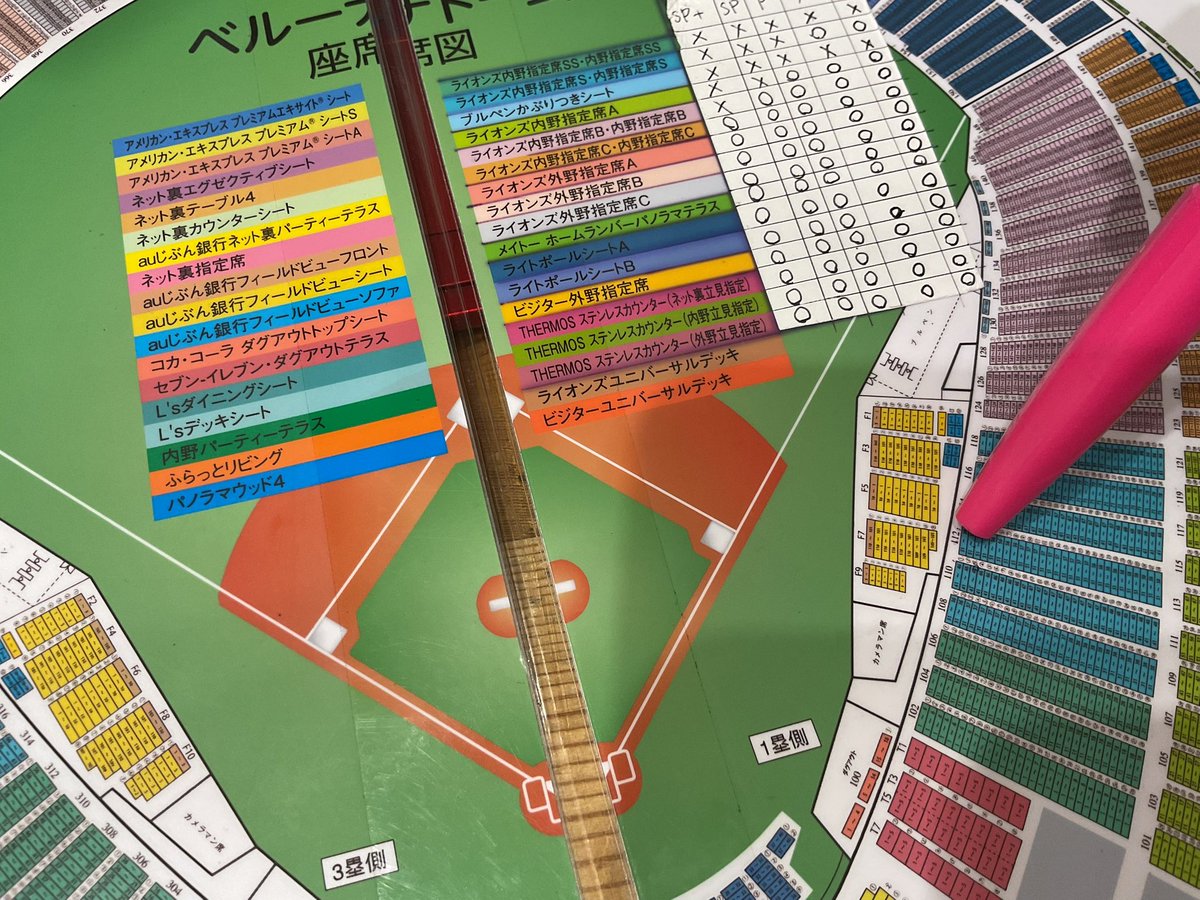 ?超良席入荷? 内野指定席S最前列 3連番あります（1枚からでも販売 