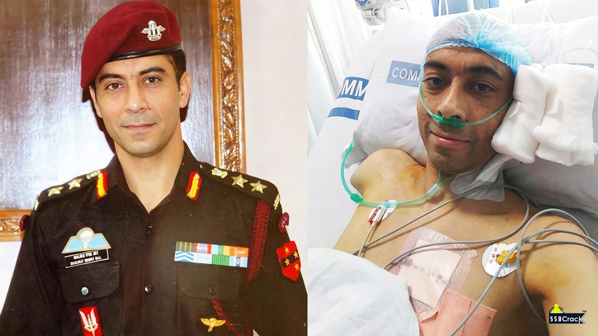 SSBCrack's tweet image. Colonel Navjot Singh Bal, Shaurya Chakra, of the Indian Army’s elite 2 Para (Special Forces), was the embodiment of courage, resilience, and leadership. A decorated Special Forces officer who faced terrorists in close combat, he later fought a relentless battle against a rare and