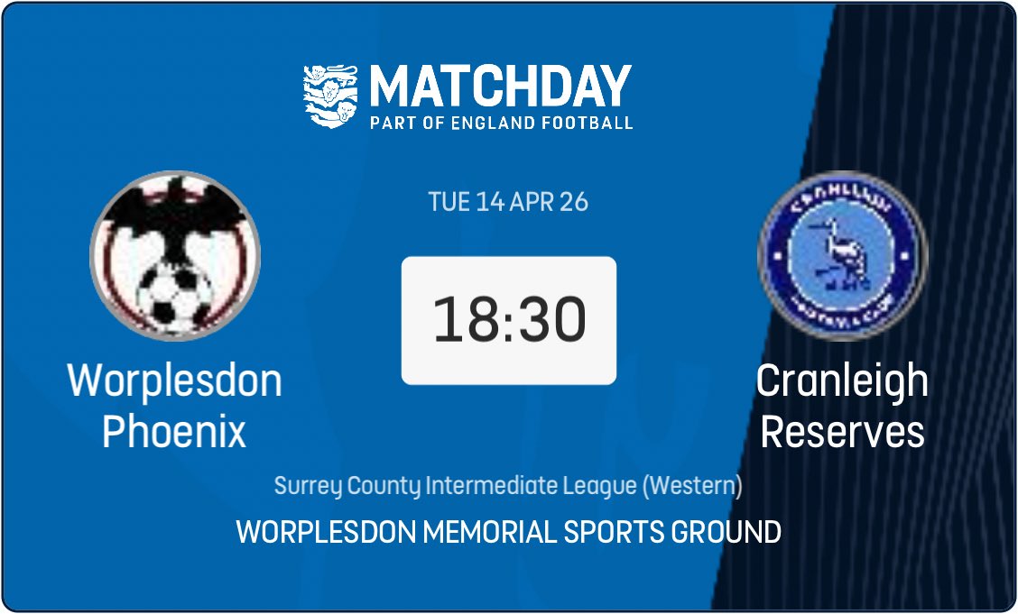 Worplesdon Phoenix FC tweet media