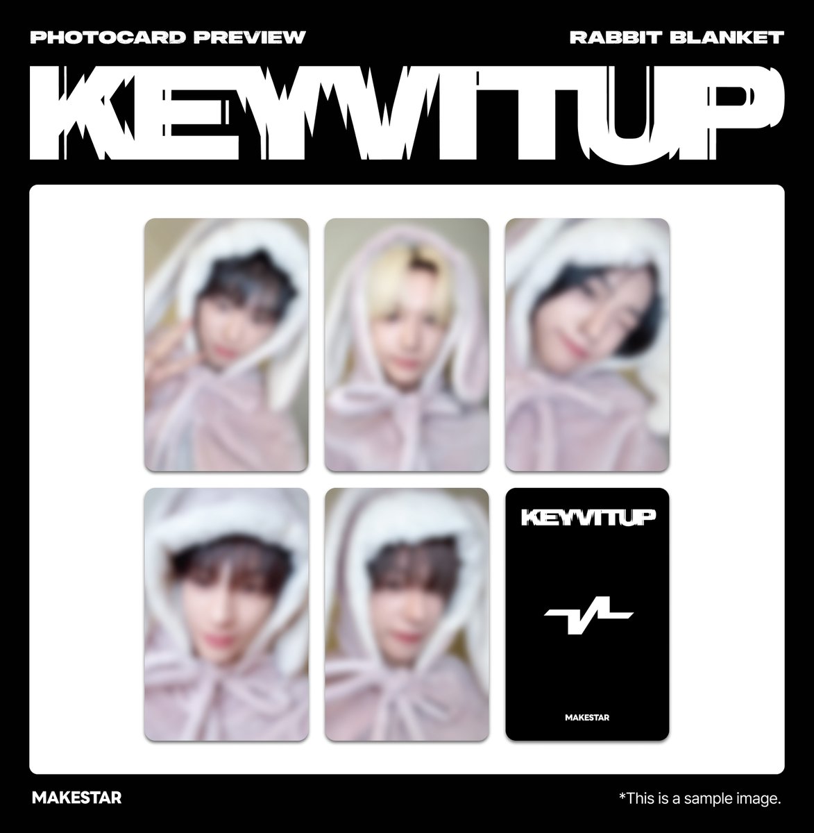 ナゴパルMAKESTAR】 #KEYVITUP 『KEYVITUP: 1st EP』 MAKESTAR特典付き
