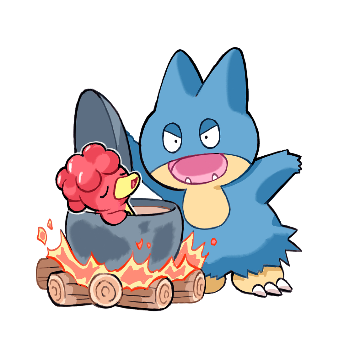 「One munchlax's soup is another magby's h」|૮ ・ﻌ・აのイラスト