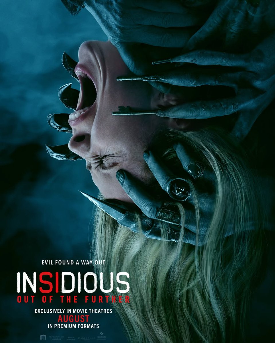 MovieCoverage_'s tweet image. Evil found a way out. 

#Insidious: Out of the Further is coming exclusively to theaters this August.