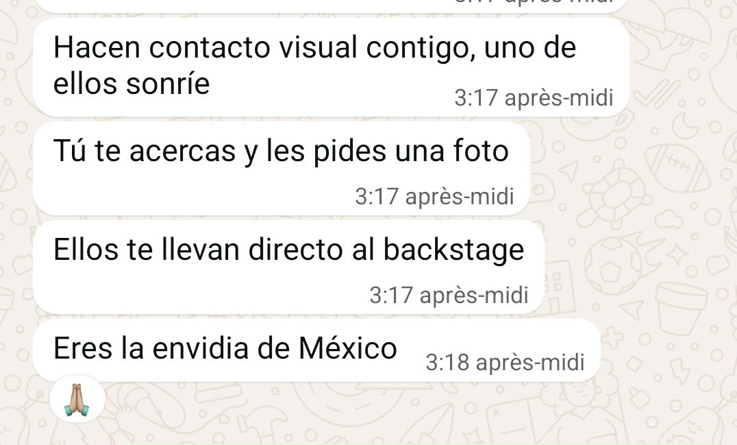 Mi amiguito animandome x ko tener boleto (aun)